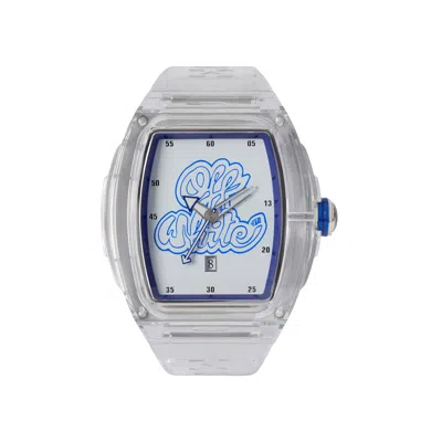 Pre-owned Off-white Beat Synthetic Watch 'transparent' | Men's Size Onesize