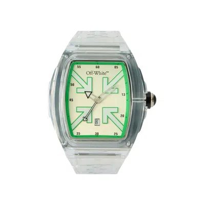 Pre-owned Off-white Beat Synthetic Watch 'transparent' | Men's Size Onesize