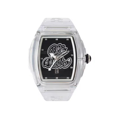 Pre-owned Off-white Beat Synthetic Watch 'transparent' | Men's Size Onesize