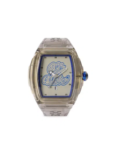 Off-white Beat Watch In Grey