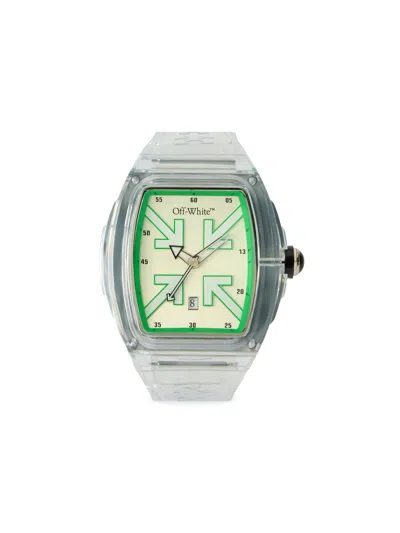 Off-white Beat Watch In White