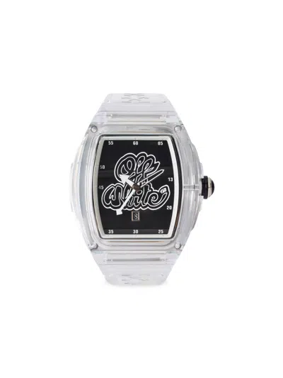 Off-white Beat Watch In White