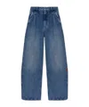 Off-white Belt Loop Jeans In Blue