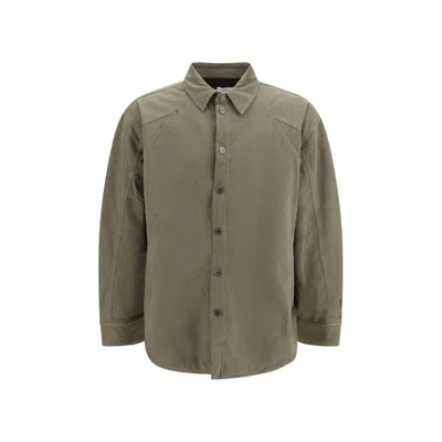 Off-white Cotton Single-breasted Jacket In Multi