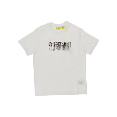 Off-white 'big Bookish Stamp' Print T-shirt - Kids In White