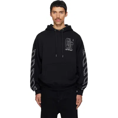 Off-white Black Big Double Arrow Skate Hoodie