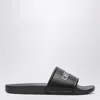 Off-white Bookish Open Toe Slip-on Slides In Black