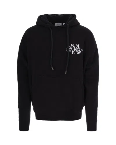 Off-white Black Cotton Arrows Hoodie