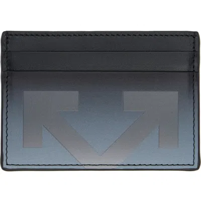Off-white Black Degrade Heritage Card Holder