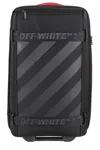Off-white Black Diag Cabin Trolley Red Handle Polyamide Backpack In Black