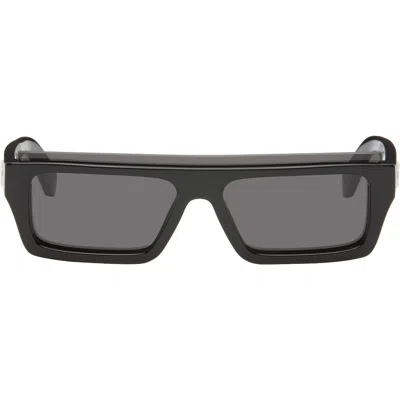 Off-white Black Elizabeth S Sunglasses In Metallic