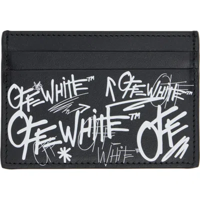 Off-white Black Logo Card Holder