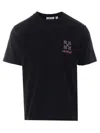 Off-white Bookish Regular Mini T-shirt In Black