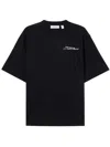 Off-white Off White Minimally Styled Short Sleeve T-shirt For Men In Black