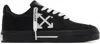 Off-white Vulcanized Low Sneakers In Black