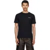 Off-white Small Bookish Regular Short Sleeve T-shirt In Black