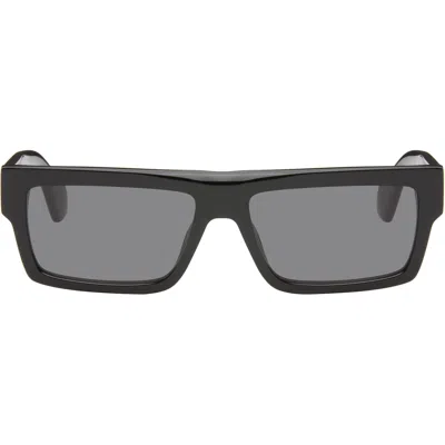 Off-white Black Montgomery Sunglasses In Metallic