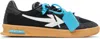 Off-white Black Polyester Athletic Sneakers In Multi
