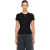 Off-white Black 'off' Stamp Basic T-shirt In Black