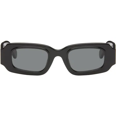 Off-white Black Olympia Sunglasses In Metallic