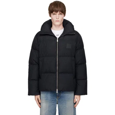 Off-white Black Patch Arrow Down Jacket