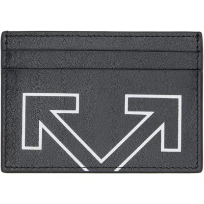 Off-white Black Printed Heritage Card Holder