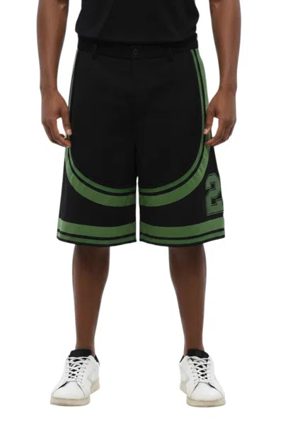 Off-white Black Relaxed Shorts