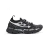 Off-white Return Canvas Sneakers Pull Tab Sole In Black