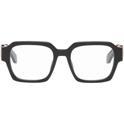 Off-white Black Style 5041 Glasses In Metallic
