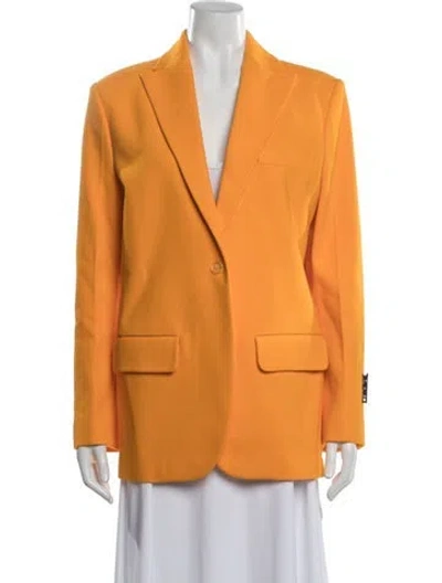Pre-owned Off-white Blazer W/ Tags In Orange