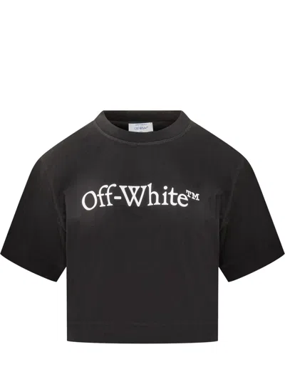 Off-white Bold Logo T-shirt For Fw25 In Black