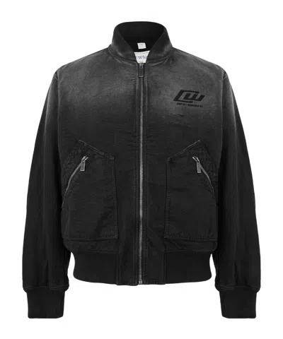 OFF-WHITE BOMBER JACKET