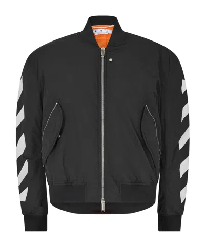 Off-white Bomber Jacket In Black