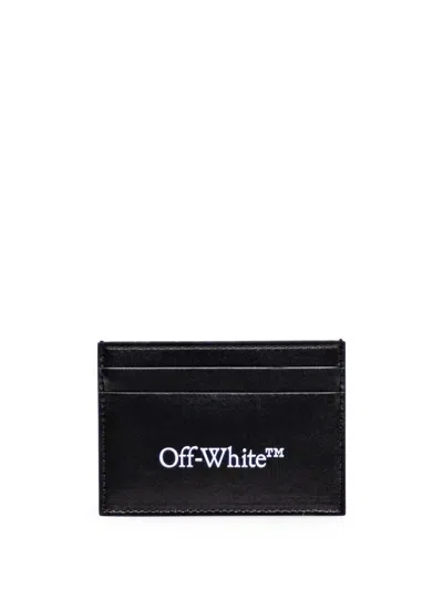 Off-white Bookish Card Case In Black