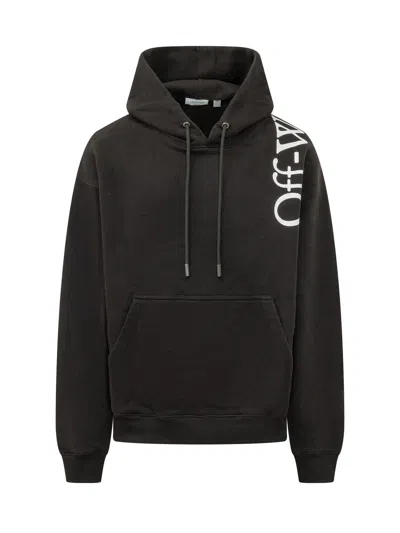 Off-white Bookish Hoodie In Black