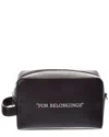 Off-white Bookish Leather Pouch