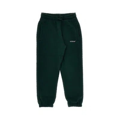 Off-white Bookish Logo Sweatpants - Kids In Green