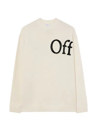 OFF-WHITE BOOKISH 标贴毛衣