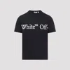 Off-white Bookish Scarf Graphic Regular Fit T-shirt In Black
