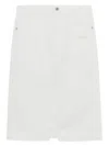 Off-white Bookish Skirt In White