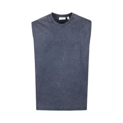 Pre-owned Off-white Bookish Sleeveless Top 'grey' | Men's Size Xl In Gray