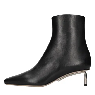Off-white Boots In Nero Neri E Grigi