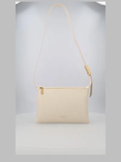 Off-white Borsa A Spalla "sandbag" In Ivory