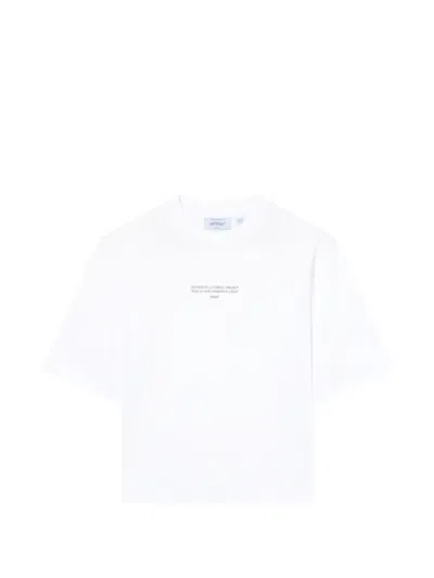 Off-white Boxy-fit T-shirt In White