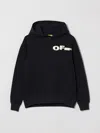 Off-white セーター  Kids ボーイ カラー ブルー In Blue