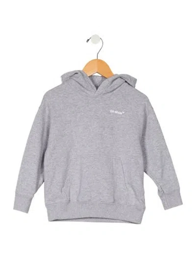 Pre-owned Off-white Babies' Boys' Arrows Logo Hoodie In Gray