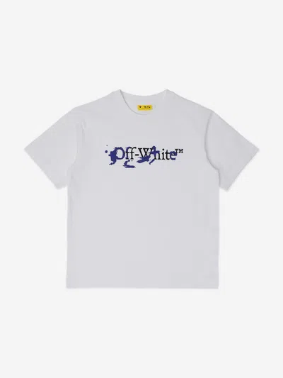 Off-white Babies'  Boys Big Bookish Splat Ink T-shirt