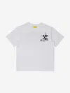 Off-white Boys Graffiti T-shirt In White