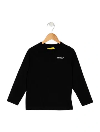 Pre-owned Off-white Babies' Boys Long Sleeve Shirt In Black