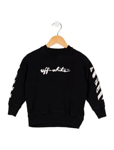 Pre-owned Off-white Babies' Boys  Crewneck In Blac